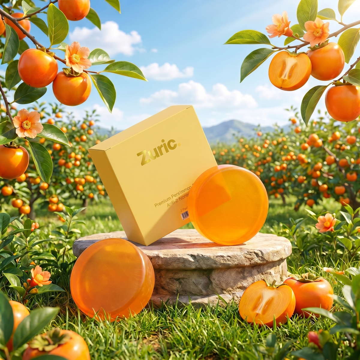 Zuric (Deodorizing) Persimmon Soap